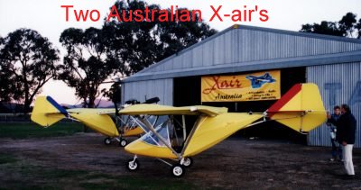 First Australian X-air's